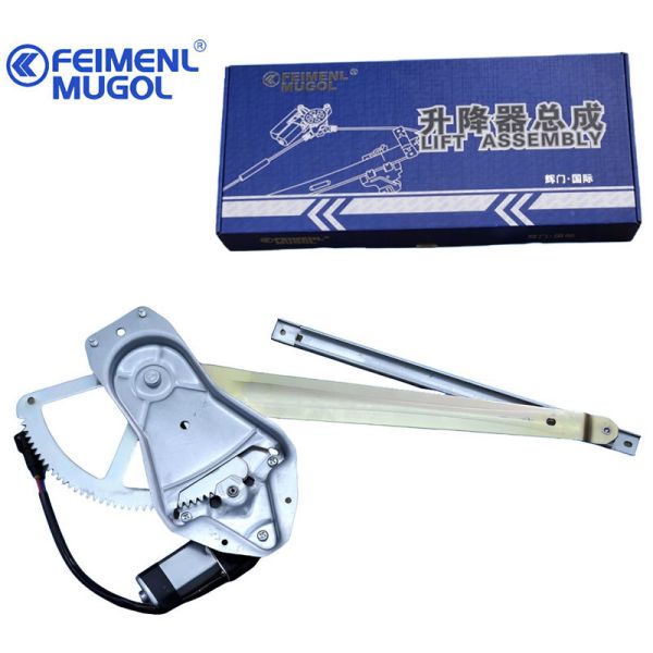 Durable Power 7C19-V23201 Front Left Window Regulator for Ford Transit V348, built for frequent use and heavy-duty conditions.