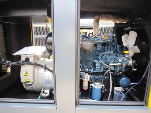 10kw aos geradores diesel pequenos silenciosos do kubota 28kw para a venda