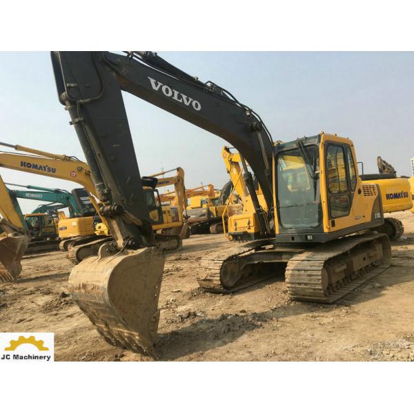 Máquina usada Volvo del excavador de la talla media de 2015 años cilindros EC140BLC de 14 toneladas 4