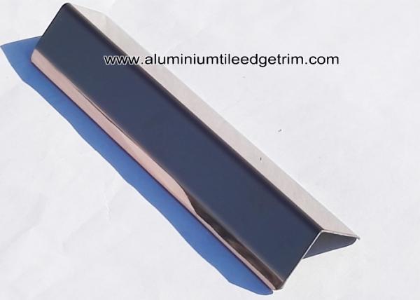 Mirror Effect Rose Gold Stainless Steel Wall Corner Guards For Commercial Buildings