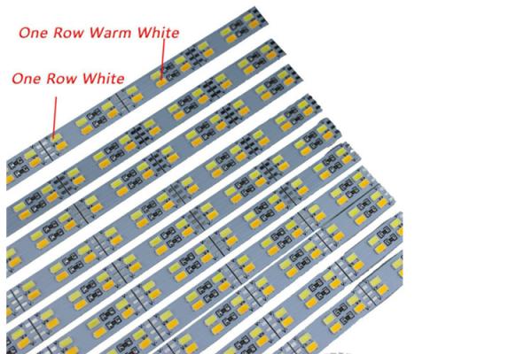 50cm 5630 Rigid Led Hard Strip Bar Double Row 72led White And Warm White Dc12v