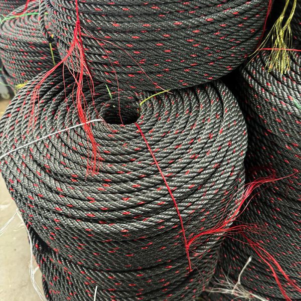3 Strands Plastic PP Polypropylene Rope Twisted Fishing Net Rope Packaging