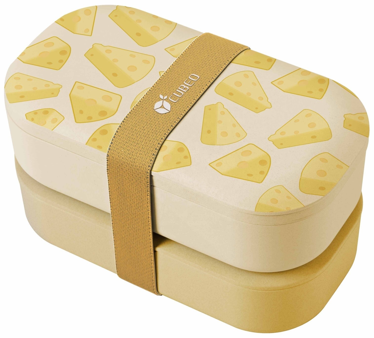 189.5*105*112.4 mm Double Layer Fridge BPA Free Food Lunch  Container