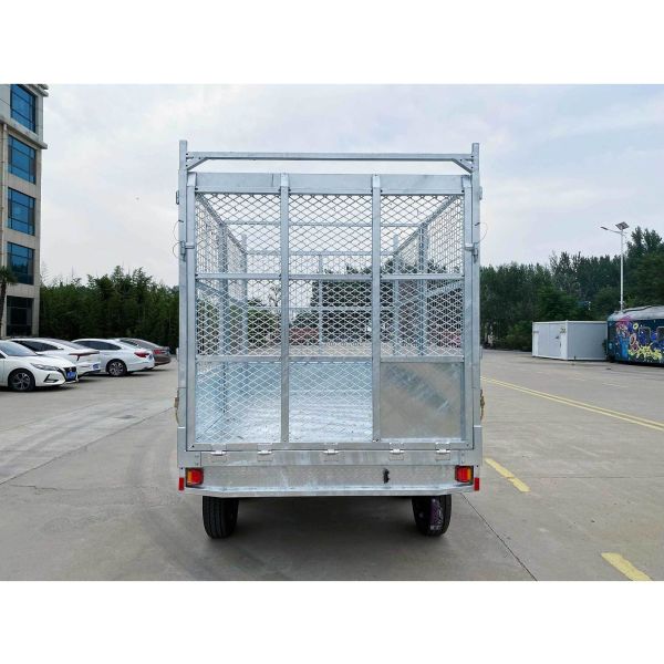 10x7 Dual Axle Box Trailer Hot Dip Galvanised Tilt Box Trailer 3500kg ATM