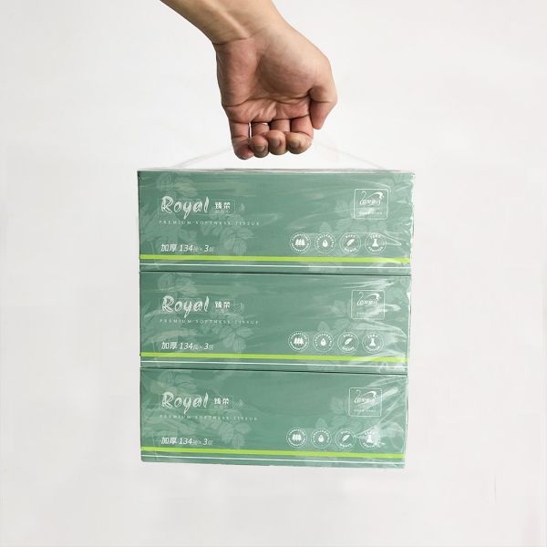 Chinese Manufacturers Custom 2ply 3ply White Bamboo Box Tissue Paper Facial Tissue