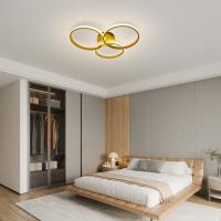 Lampe circulaire lampe de salon nouvelle atmosphère moderne simple de Guangdong lampes Zhongshan chambre à coucher lampe de plafond salon