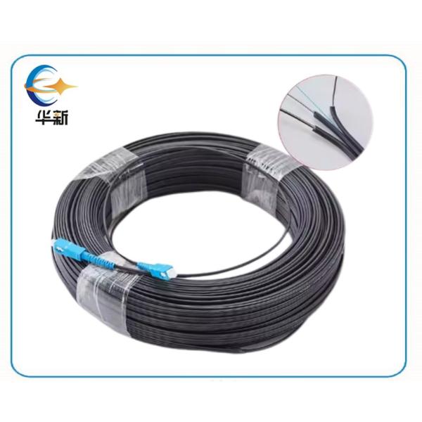 Pre-connectorized Patch Cord SC/UPC SC/APC Outdoor Ftth Fiber Optic Drop Cable Patch Cords LSZH PVC