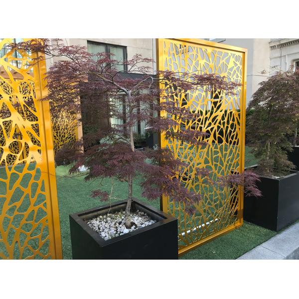 Алюминиевые внутренние панели экрана разделителя комнаты художественный или декоративный