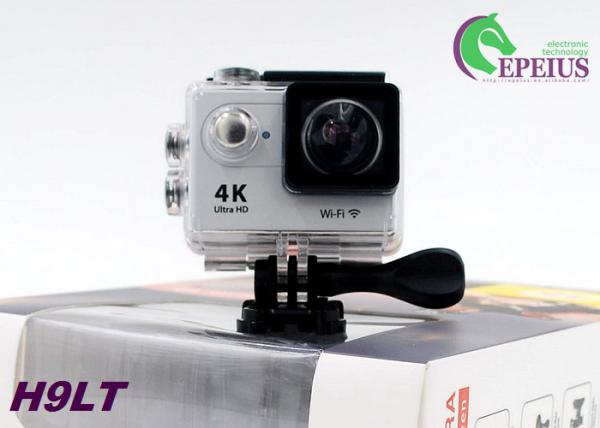 Video H9 LT 4k Ultra Hd Waterproof Action Camera Fish Eyes Lens Waterproof  30 Meters