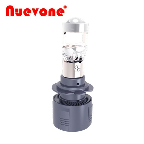 Aluminum H7 H11 Mini Projector Lens Headlight 9005 9006 40W 12000lm Low Beam