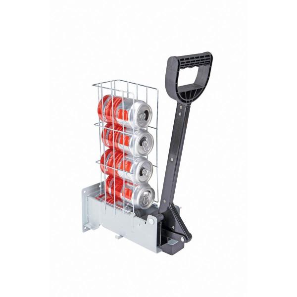 Multi-Load Can Crusher Load SIX 16 oz Cans at a time