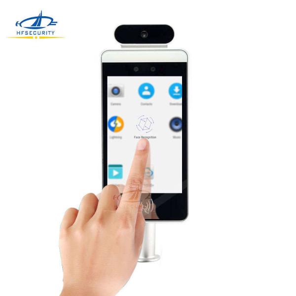 HFSecurity RA08TPlus Multi Person Face Temperature Detection And Optional 4g  Wireless Recognition Terminal