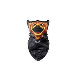 Sweat-proof Breathable Comfortable Pattern Outdoor Riding Bicycle Mouth Shield Motorcycle Face Mouth Shield Neck Head Scarf