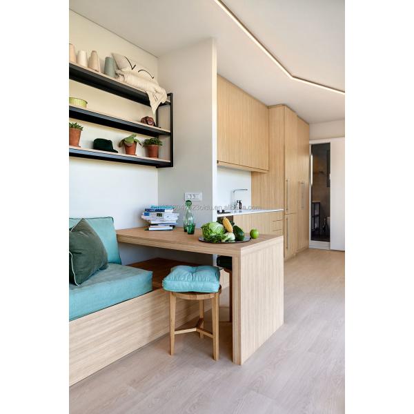 Alquiler de una casa prefabricada de madera Casa de contenedores para alojamiento en hoteles