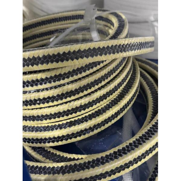 Kevlar Gland Packing PTFE Packing for Chemical Resistance Abrasion Protection and High-Temperature Performance
