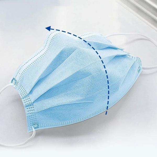FDA Ce Approved Ffp3 Disposable Face Mask / 3 Ply Non Woven 3 Ply Mask Mouth Mask
