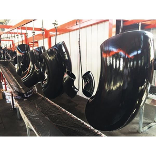 Colocaciones de tubo soldadas con autógena extremo del codo de la instalación de tuberías del acero de carbono del ANSI A53