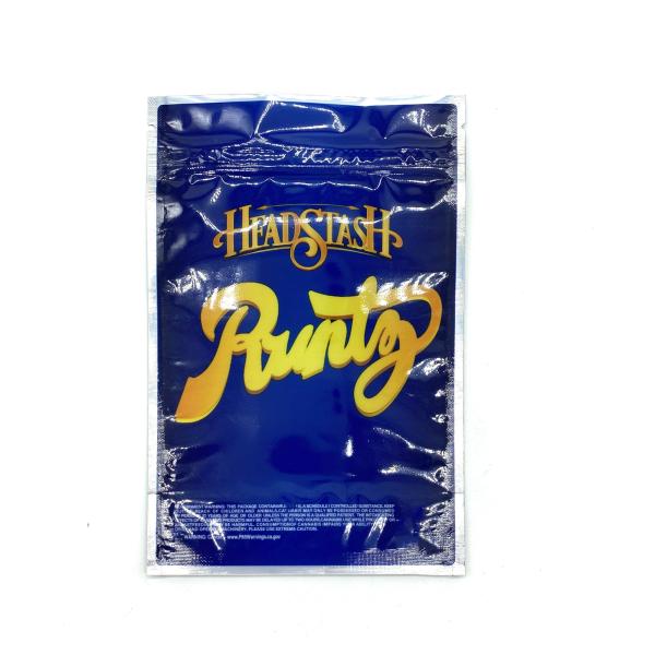 Custom Logo Waterproof Three Sides Seal Bag Jelly Drops Gummy Food Packaging Bags