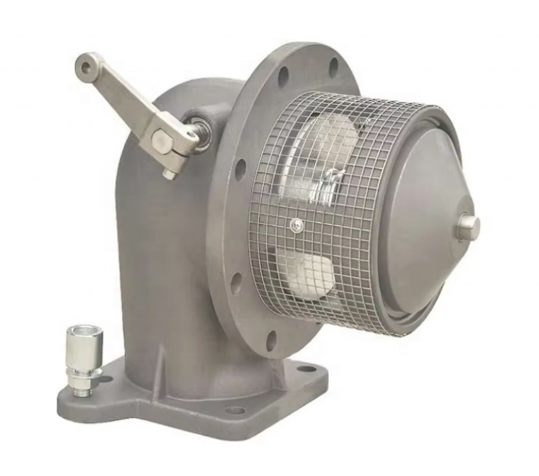 3kg Aluminum Alloy Manual Emergency Shut off Valve for Tank Trucks Nominal Diameter 4