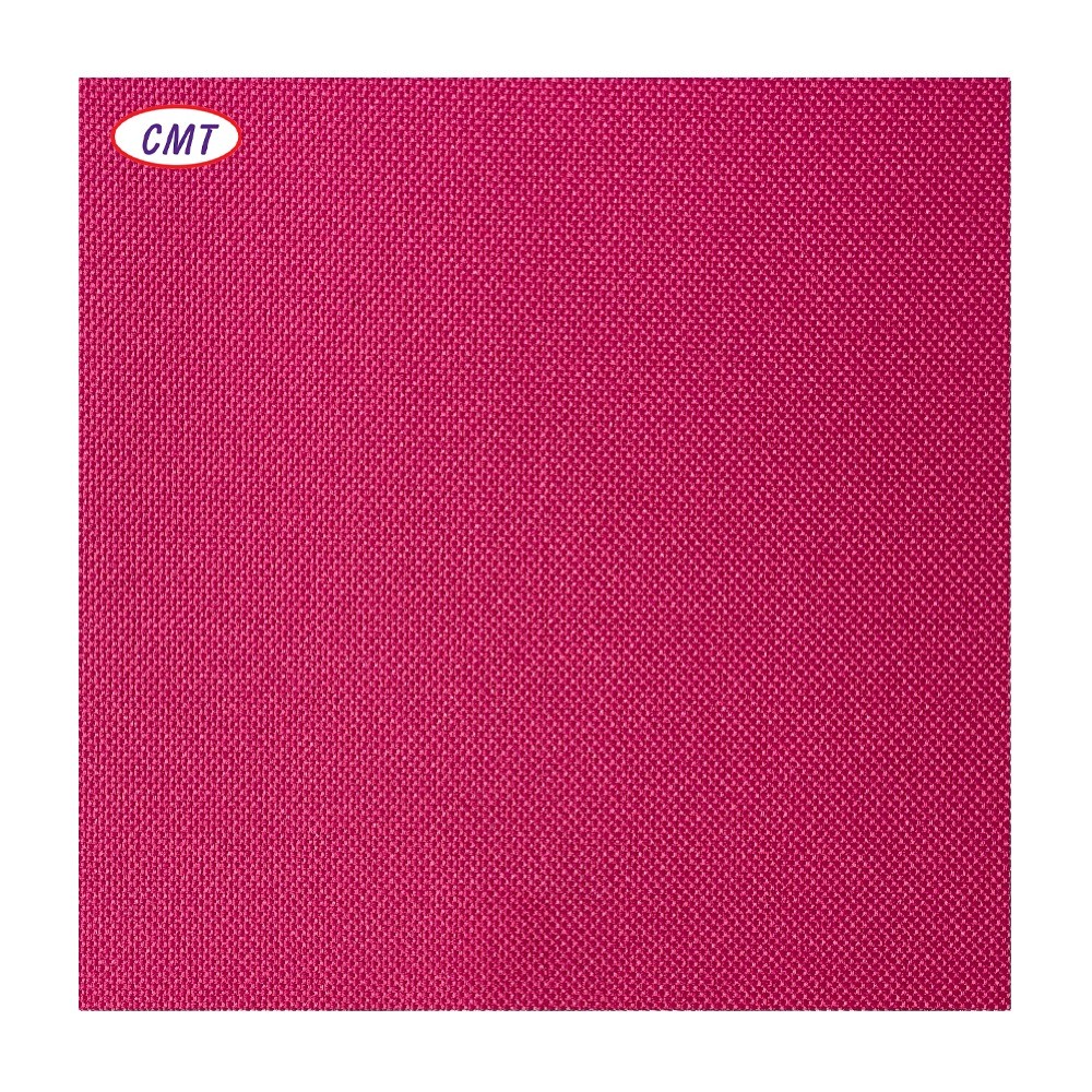 600D Oxford Woven DTY Plain Waterproof PVC Coated Polyester Bag Fabric for Benefit
