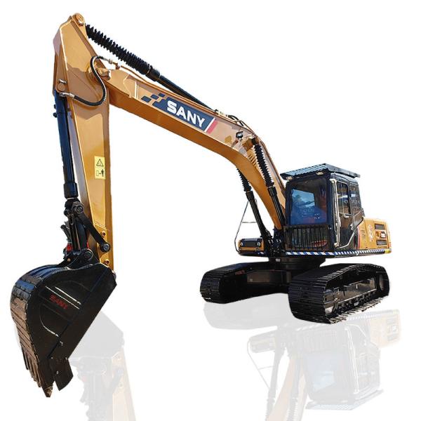Middle Size SY205 Used SANY Excavators 118kw Rated Power Mitsubishi 4M50 Engine