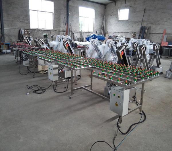Stainless Steel Insulating Glass Line Double Belt Wet Glass Edge Grinding Machine