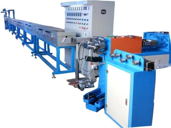 Máquina isolada de nylon da extrusão do cabo distribuidor de corrente da melhor qualidade para o equipamento do revestimento do cabo