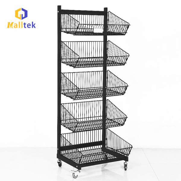 Custom Promotion Cage Capacity Stackable For Convenience Store