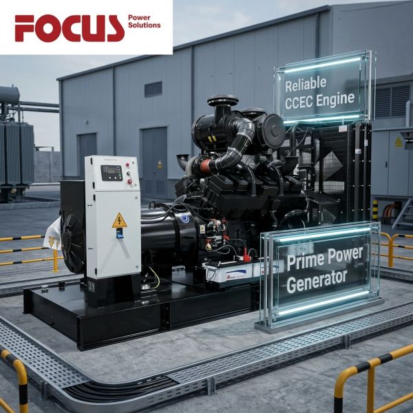 1000kVA 800kW Prime Power Generator With CCEC KTA38-G7E Engine For Mining