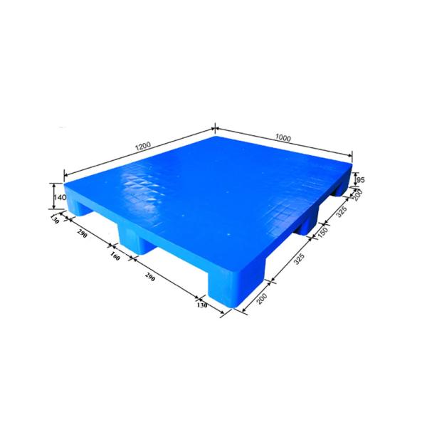 Hdpe 100% plástico industrial da pálete da pálete plástica Nestable dos PP do Virgin