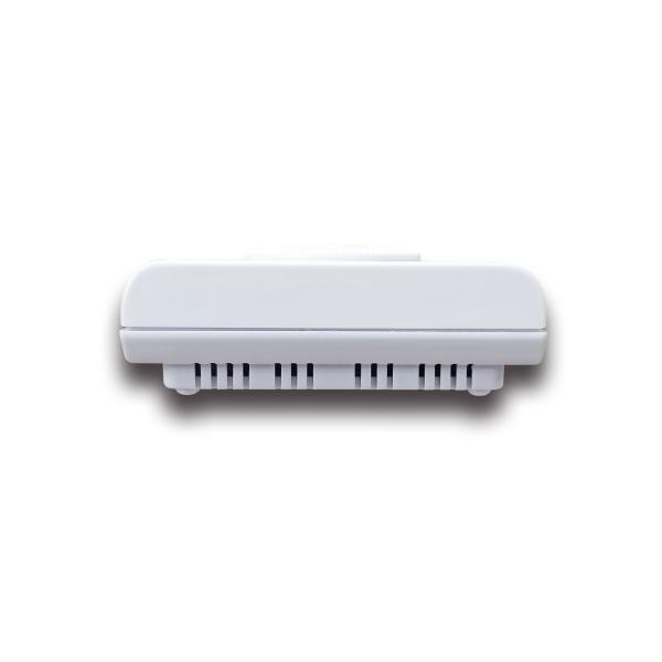 Non - Programmable Underfloor Temperature Heating Thermostat With Battery , White Color