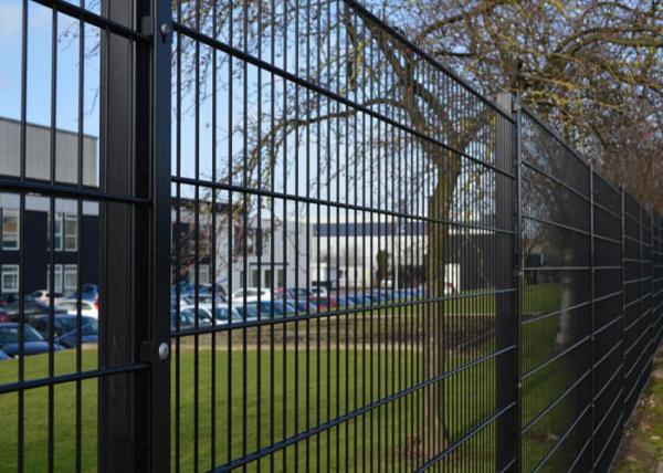 Double Rod Welded Wire Fence Panels Height 1600mm Metal Wire Mesh Fence