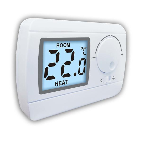 LCD Backlight Smart Digital Wired Room Thermostat for Home Heating System