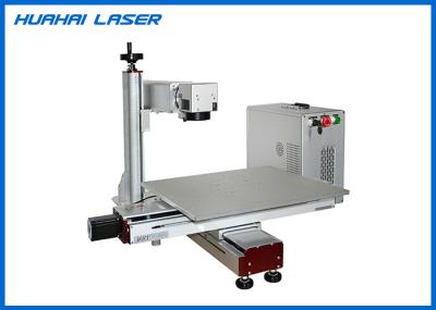 Optical Fiber Laser Marking Machine With XY Table For Big Size Marking
