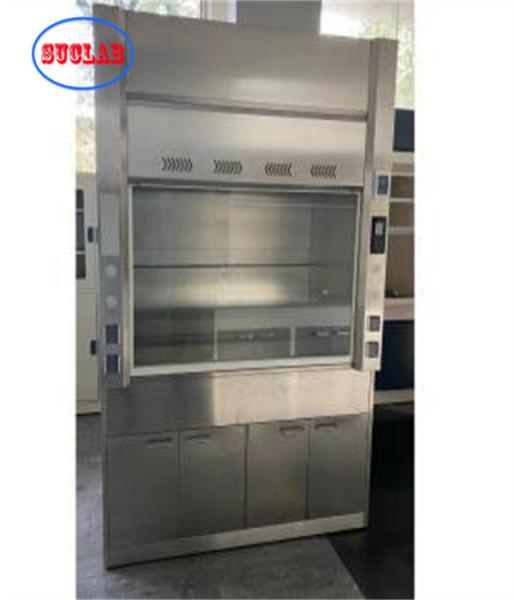 Standard Size Stainless Steel Laboratory  Fume Hood - Electronic Control System