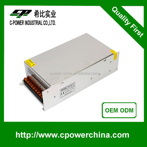 Top-10 AC DC 24V 36V 48V 600W High Voltage Power Supply with Output Frequency 50/60Hz