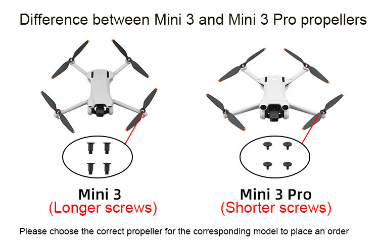 Suitable For Dji Mini 3 Propellers Lightweight Low Noise Drone Accessory 3 Blades Wing