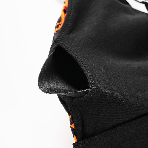 Women Underwear Set Halloween Pumpkin Underwear Set Ladies Sexy Seamless Breathable Thin Beautiful Back