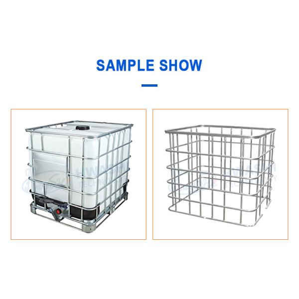 1000L IBC Tote Cage Welding Line IBC Cage Frame Production Line