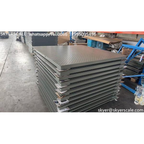 Industrial Scale 2000kg Platform Floor Scales With Durable Alloy Steel Shear Beam SQB Load Cell