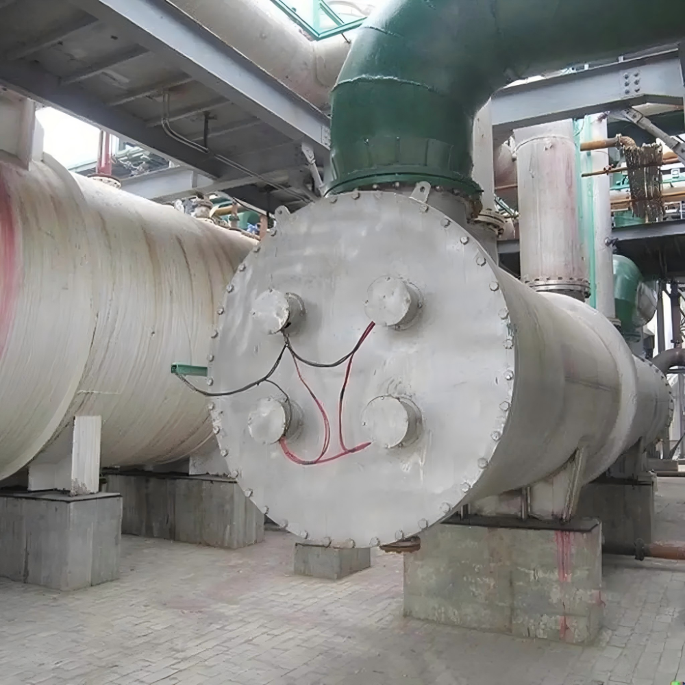 Corrosion Resistance High Temperature Custom Anodic Protection Sulfuric Acid Cooler First Absorption Acid Cooler