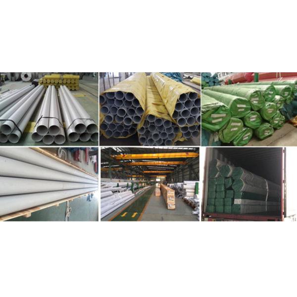 EFW 304LN 304H SS Welded Pipe For Baluster Construction Decoration