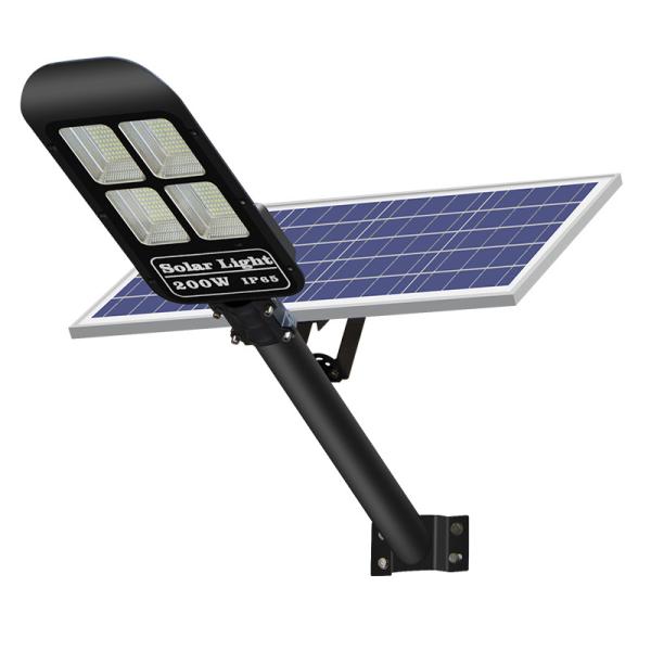 IP65 Outdoor Solar Powered Led Parking Lot Lights With Lithium Battery 6W 12W 24W