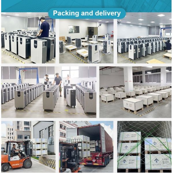 15Kwh Lithium Battery Ion 51.2v 48V 280ah Lifepo4 Battery 15 kwh 15kw 15 Kva 15Kva Solar Home Energy Solaire Batterie Au Lithium