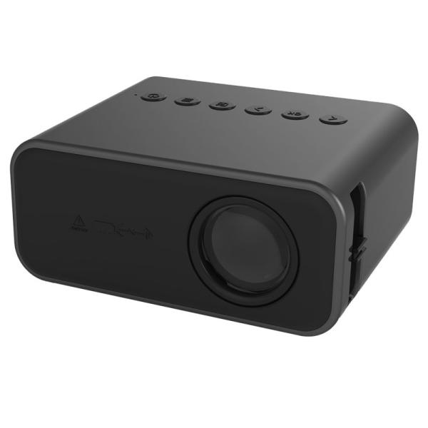 Outdoor 35Lumens Home Cinema Video Smart Projector  2 K Resolution Manual Lens LED Lamp Bag Accessory
