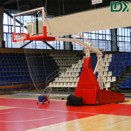 Stand de basket-ball portable de qualité club avec absorption des chocs équilibre professionnel