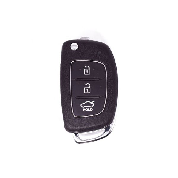 Hyundai Santa Fe 433mhz 3 Button Smart Keyless Entry Blunt Remote Fob With ID46 Pcf7952 Chip