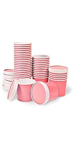 9-Oz Disposable Dessert Bowls For Hot Or Cold Food, 9-Ounce Party Supplies Treat Cups For Sundae, Frozen Yogurt