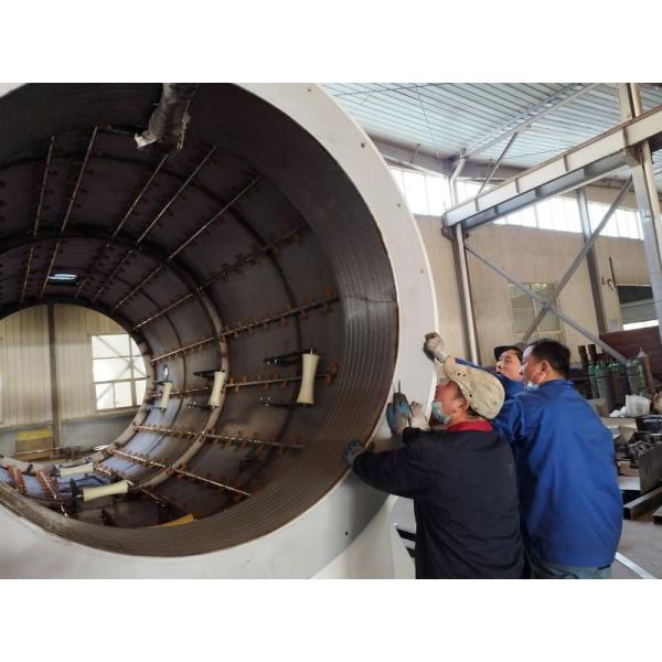 550-700 кг/ч Линия экструзирования теплоизоляционных PE труб 360 кВт