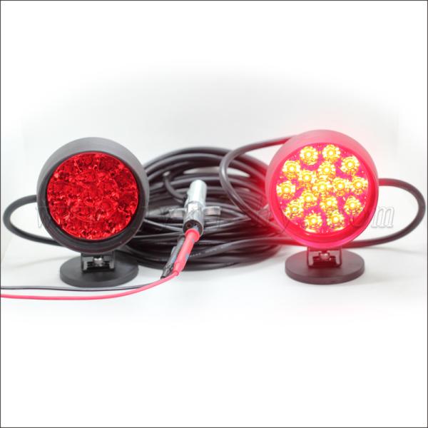 Powerful magnet base LED tail lights group